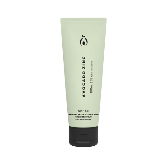 Avocado Zinc - SPF 50 Natural Physical Sunscreen