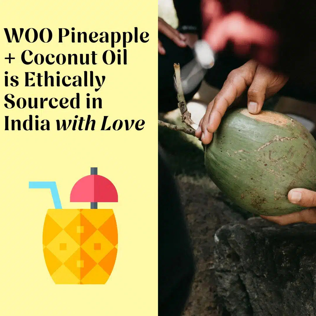 WOO Coconut + Pineapple Oil