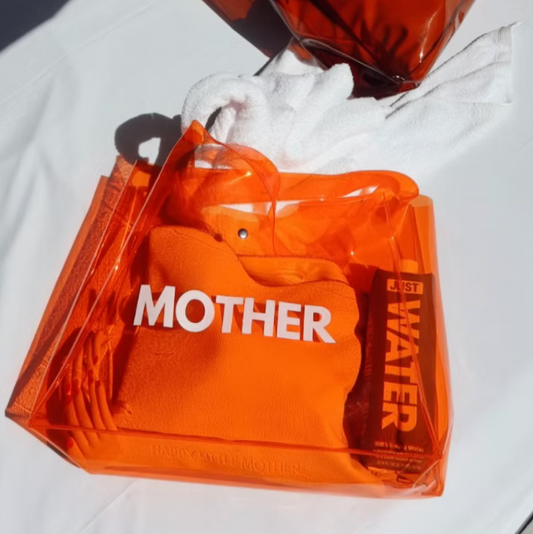 Happy Little Mother - MOTHER JELLY BAG: Tangerine