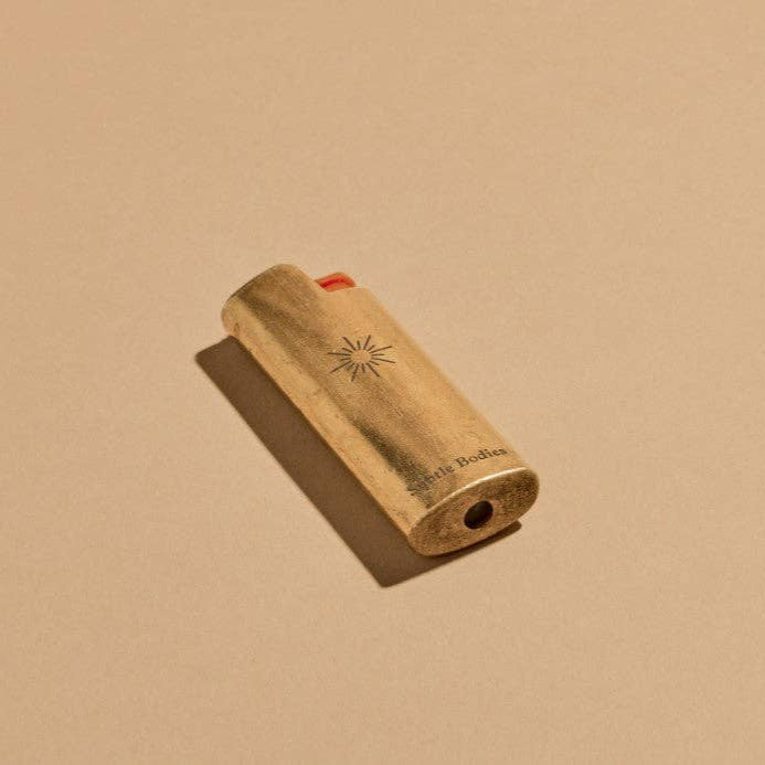 Subtle Bodies - Brass Lighter Case Unpolished