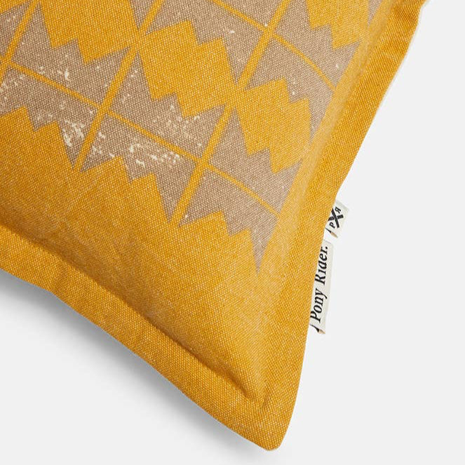 Pony Rider - Little Village Cushion | Sunrise: Sunrise / 45*45