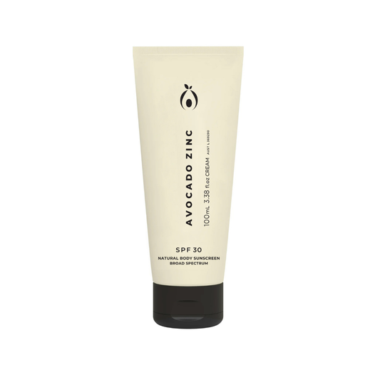 Avocado Zinc - SPF 30 Natural Body Sunscreen
