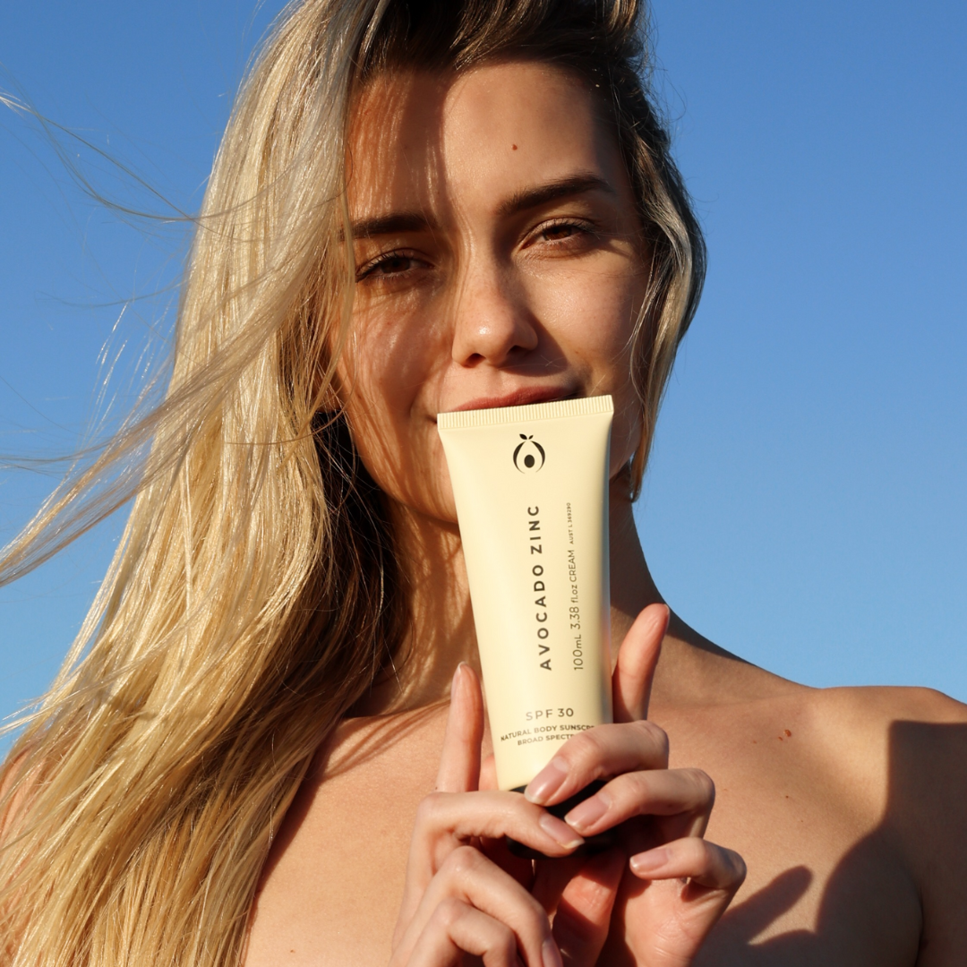 Avocado Zinc - SPF 30 Natural Body Sunscreen