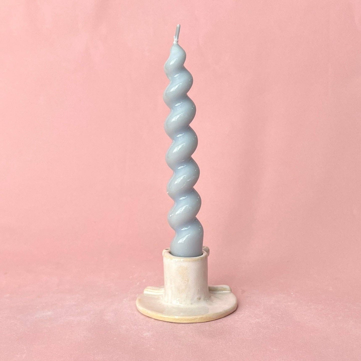 Alessia E Art - Baby Pink Candlestick Holder