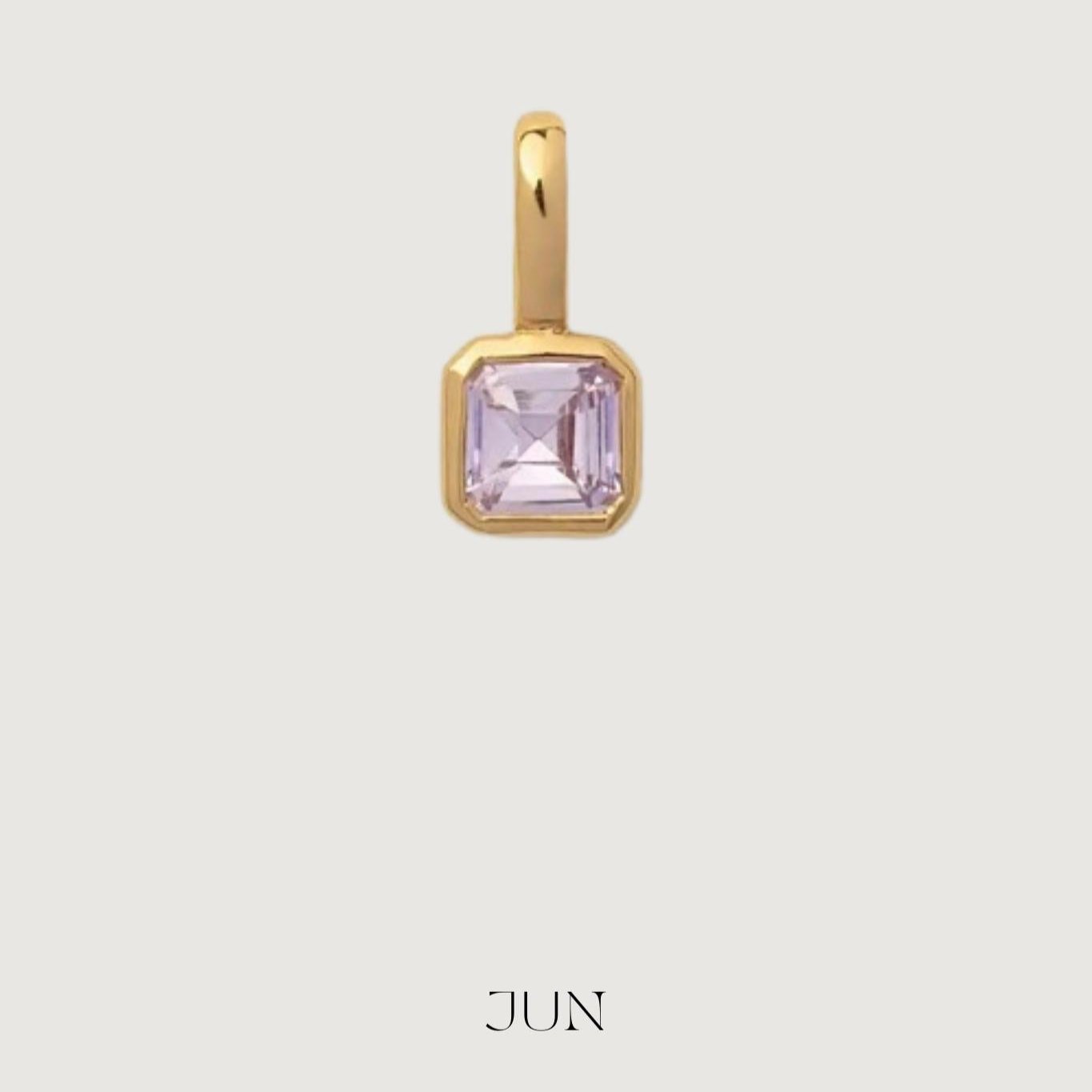 GOLD CHARM BIRTHSTONE MULTI - STUDIO JO STORE