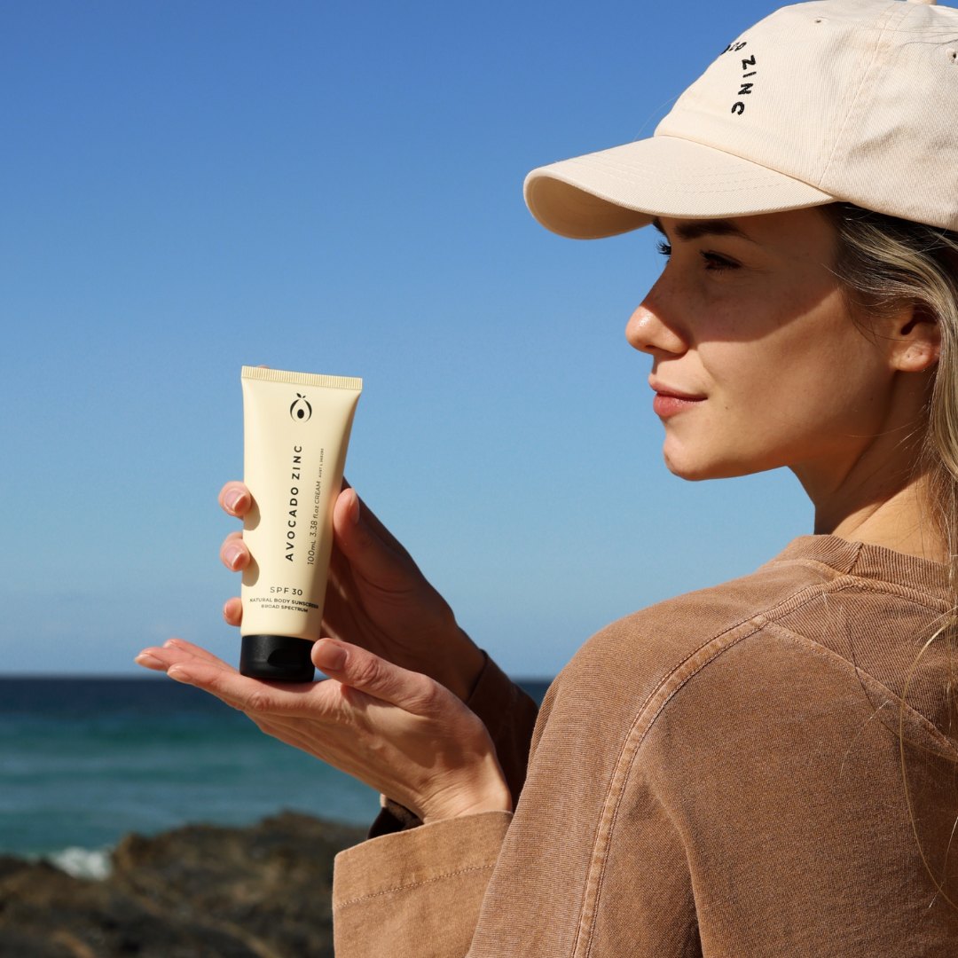 Avocado Zinc - SPF 30 Natural Body Sunscreen