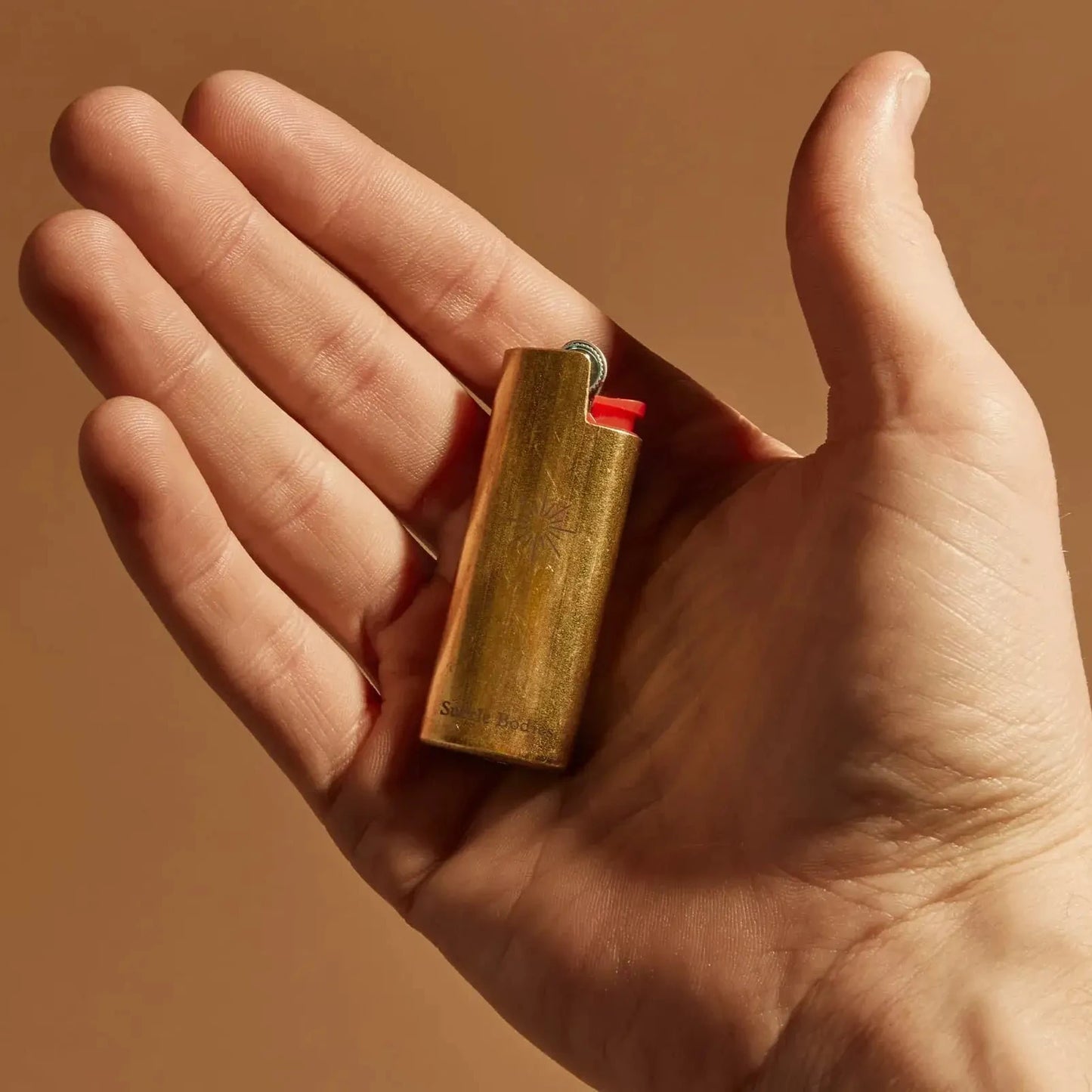 Subtle Bodies - Brass Lighter Case Unpolished