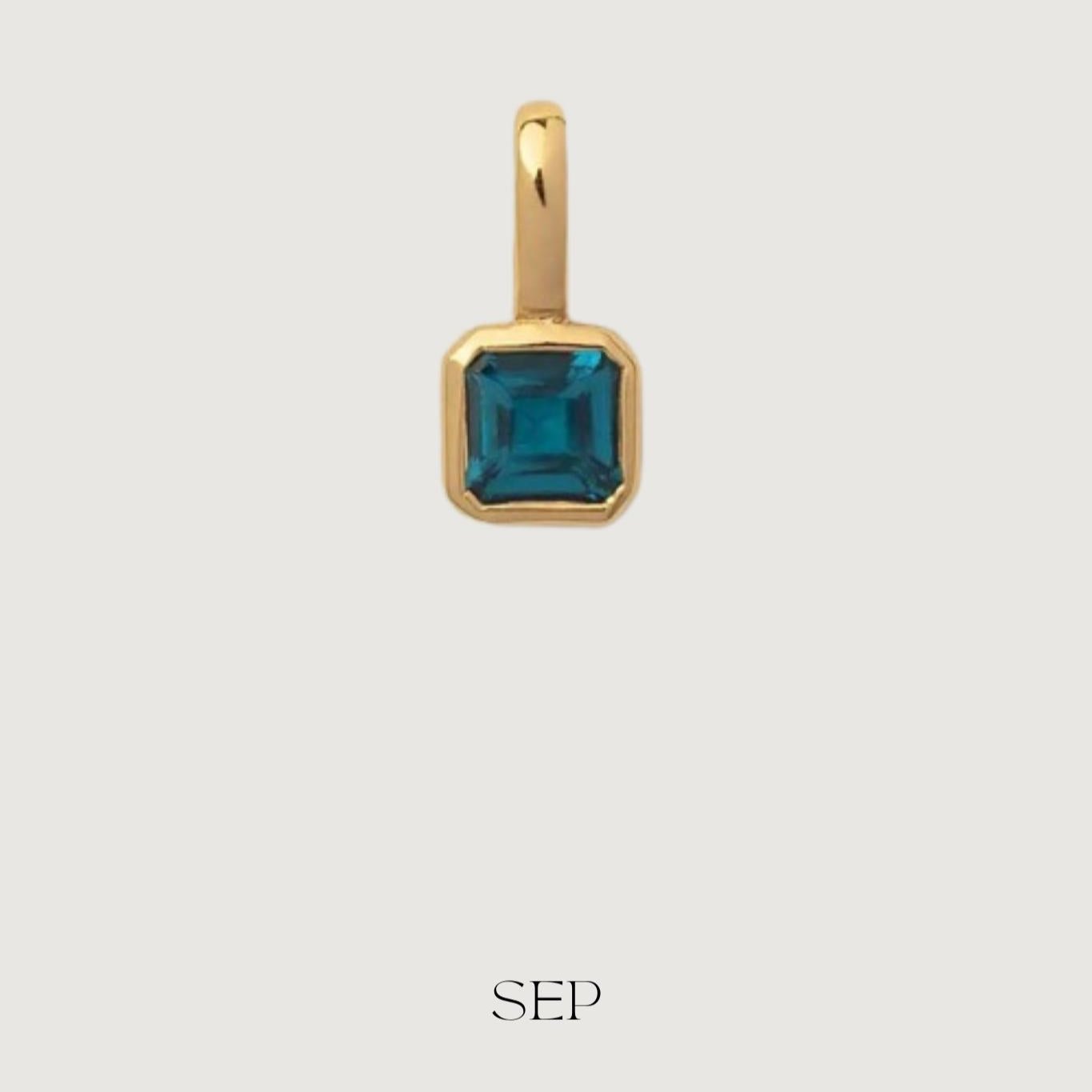GOLD CHARM BIRTHSTONE MULTI - STUDIO JO STORE