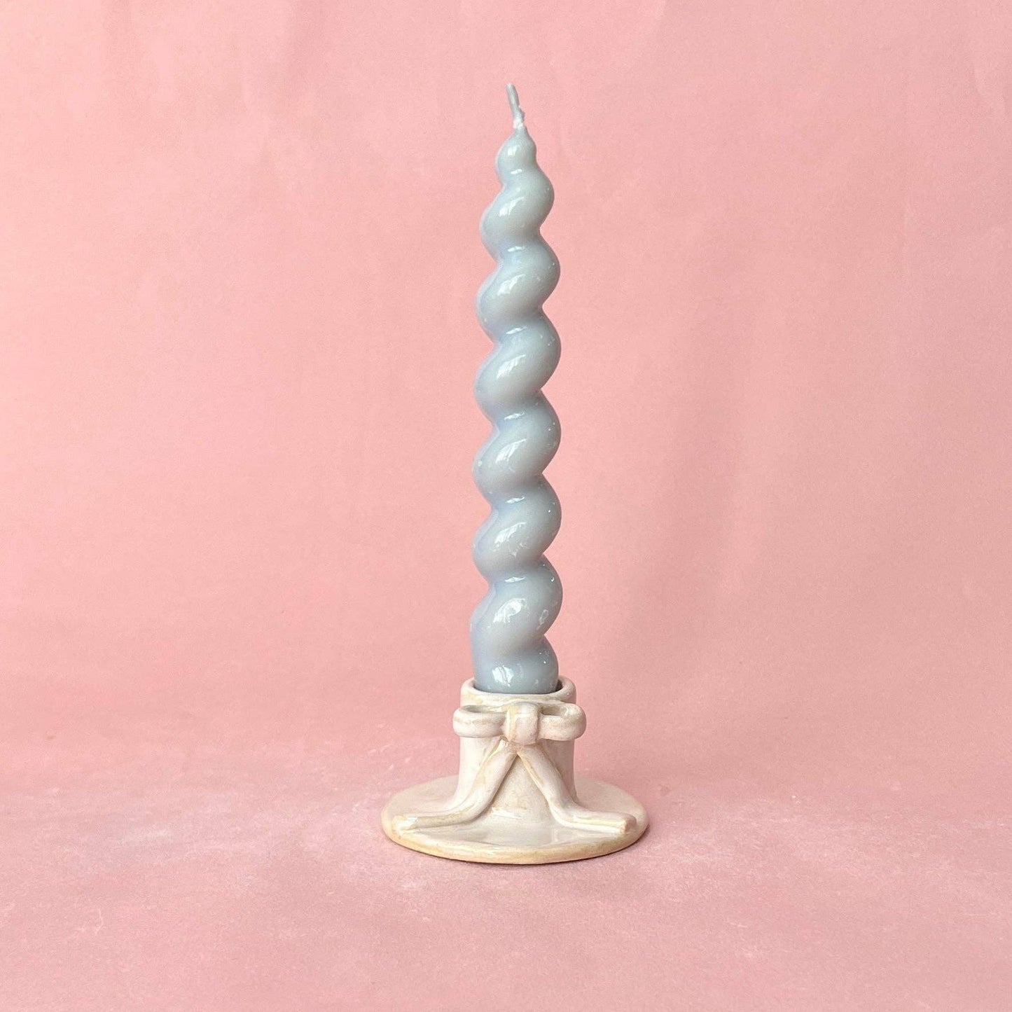 Alessia E Art - Baby Pink Candlestick Holder