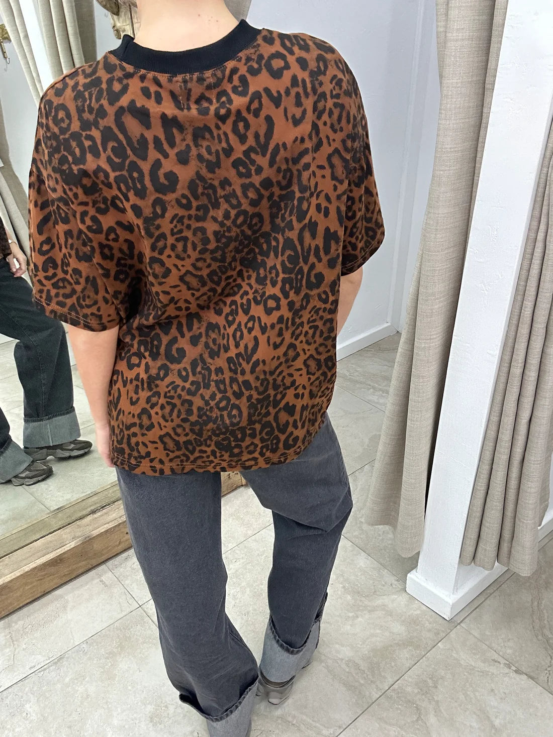 By Frankie - Leopard Howdy Tee