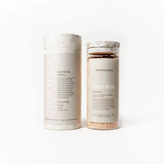 Kind Bod. Shower Spell Jar, Electrify
