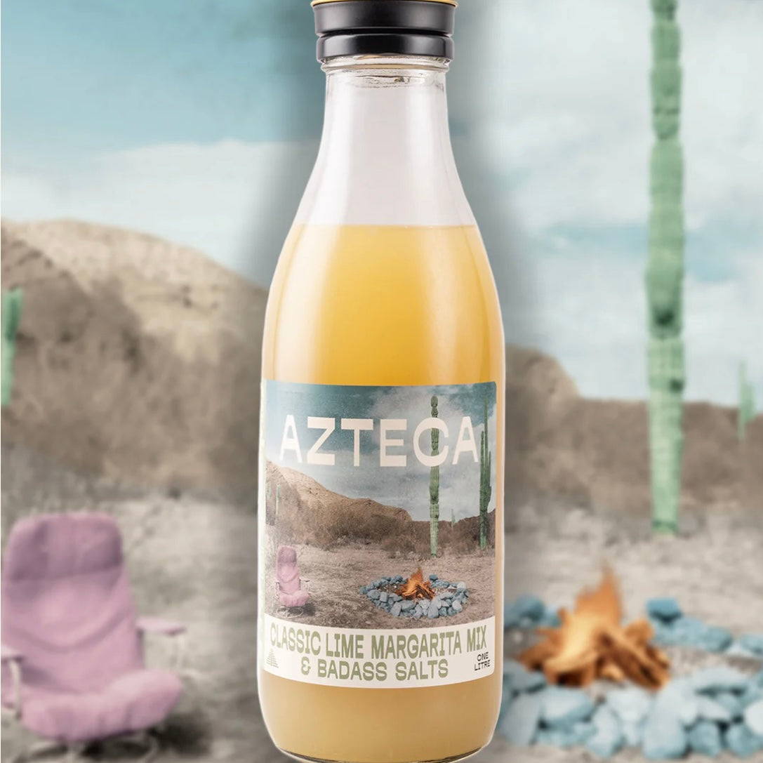 AZTECA CLASSIC LIME MARGARITA MIX & BADASS SALTS