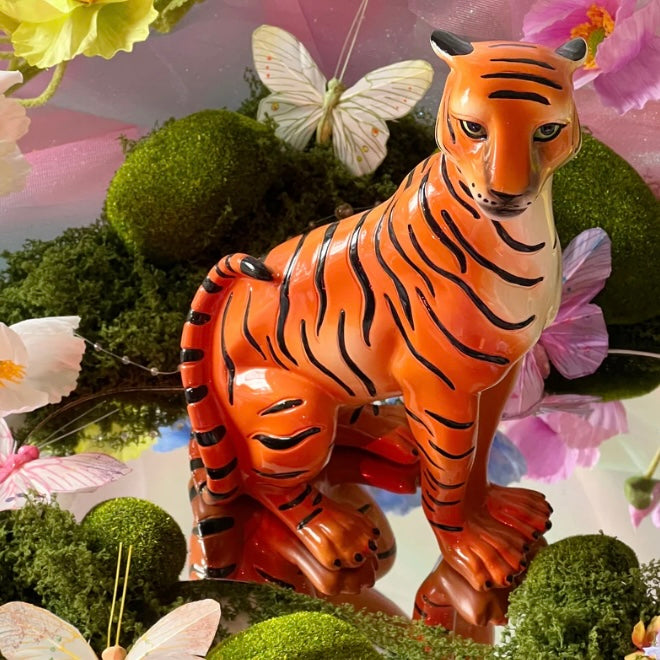 Jungle Cat Club - Fern the Tiger Statue