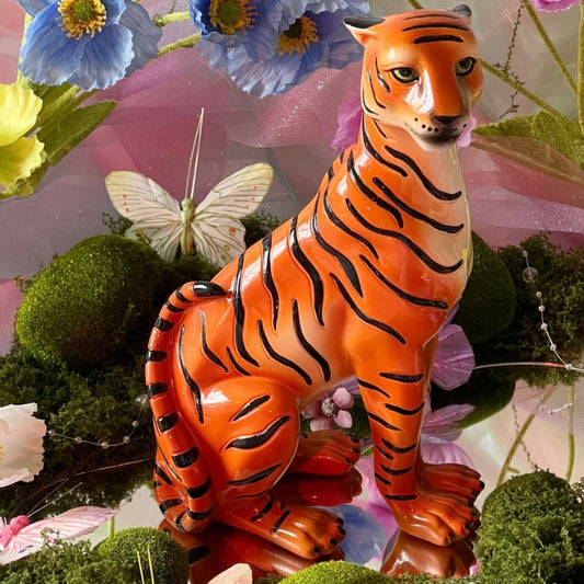 Jungle Cat Club - Fern the Tiger Statue
