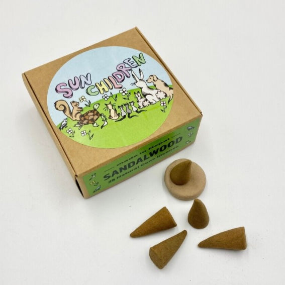 Sun Children Ceramics - Sandalwood Incense Cones