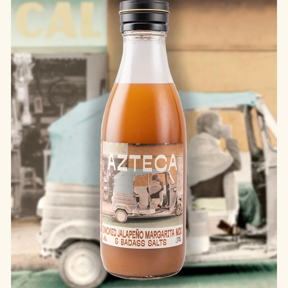 AZTECA SMOKED JALAPENO MARGARITA MIX & BADASS SALTS