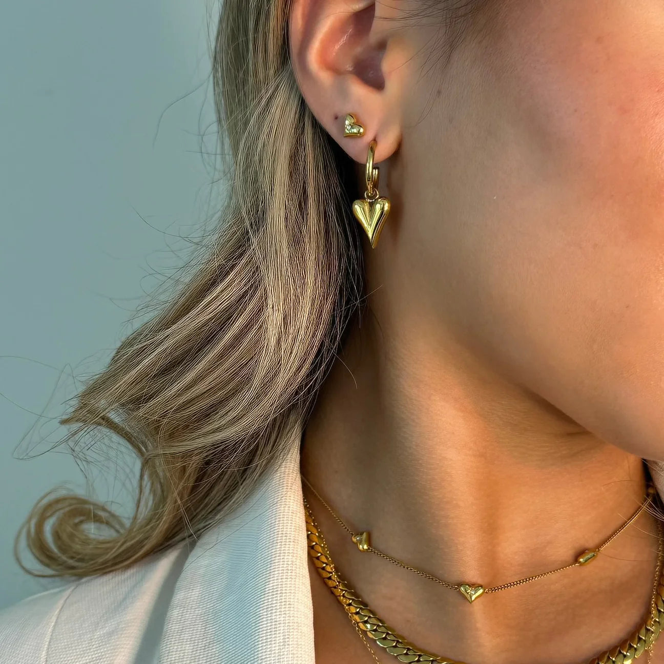 ZAYA Collective - Maya Heart Earrings