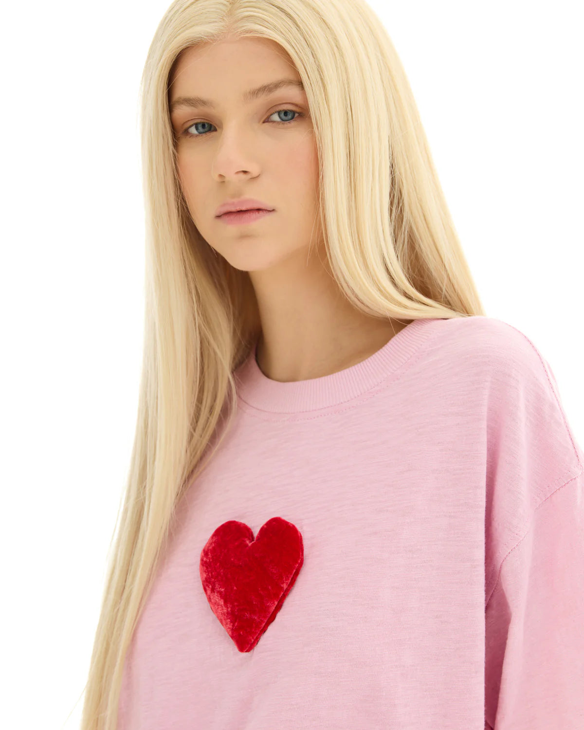 The Tales 'We Love' Velvet heart Street Tee