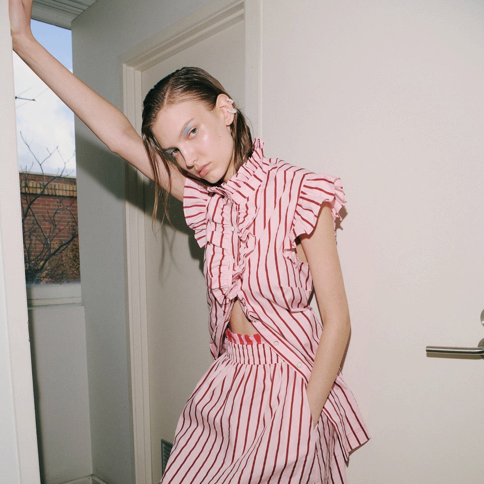 MAEVARII - Mad Hatters Frill Shirt