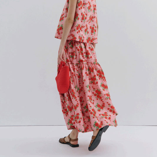 MAEVARII - Queen of Roses Midi Skirt