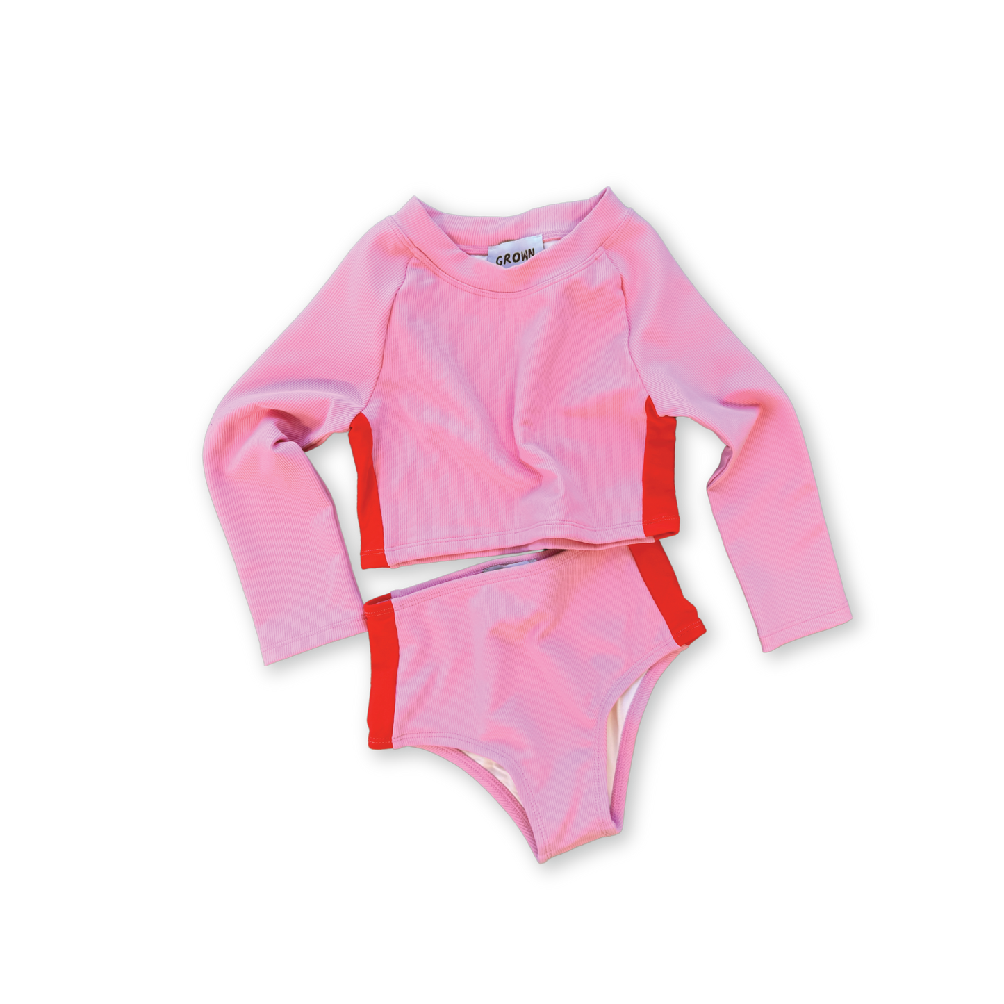 GROWN - Long Sleeve Bikini - Candy