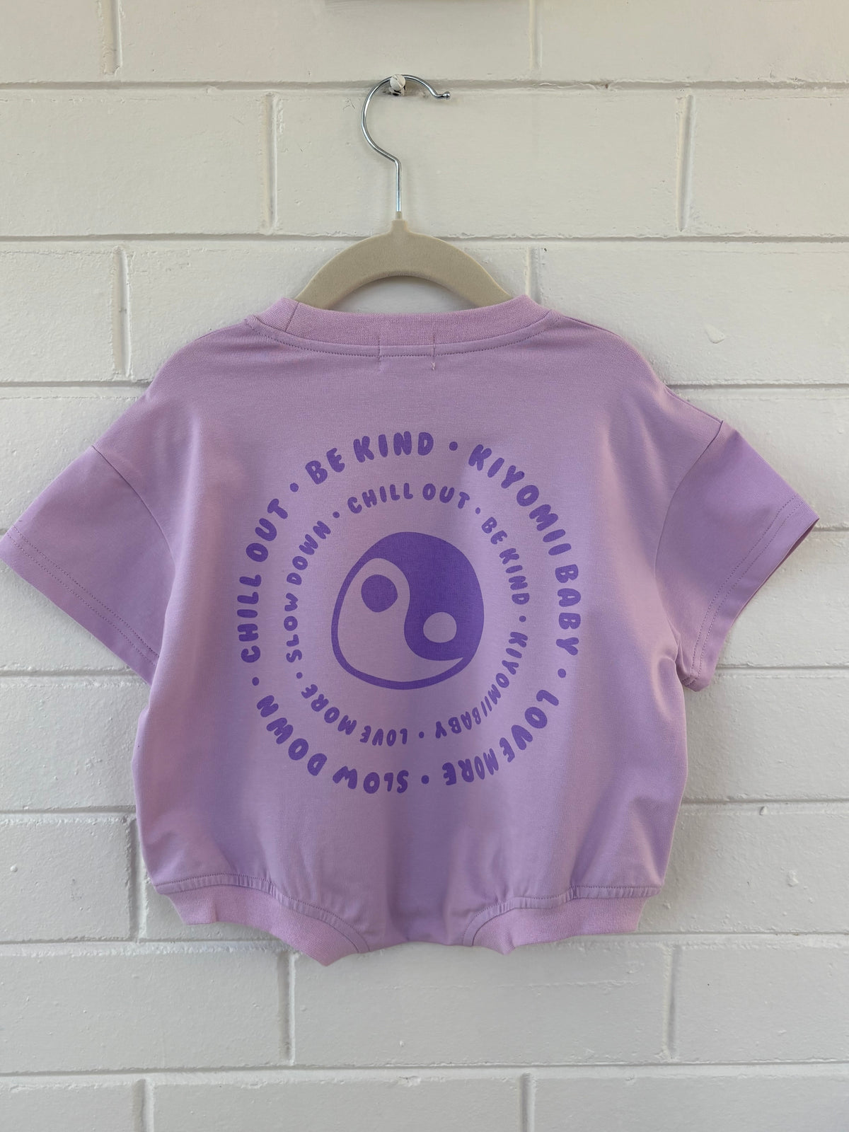 KIYOMII BABY - CIRCLE ENERGY T ROMPER