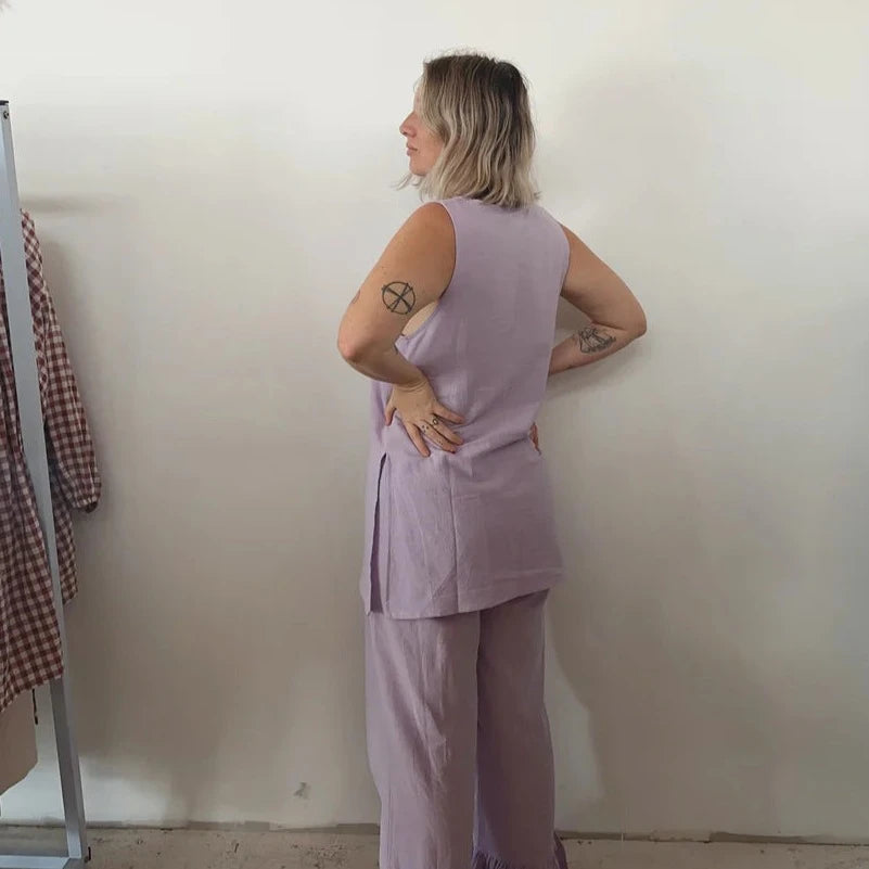Amilita The Label - Vest Top, Lavender