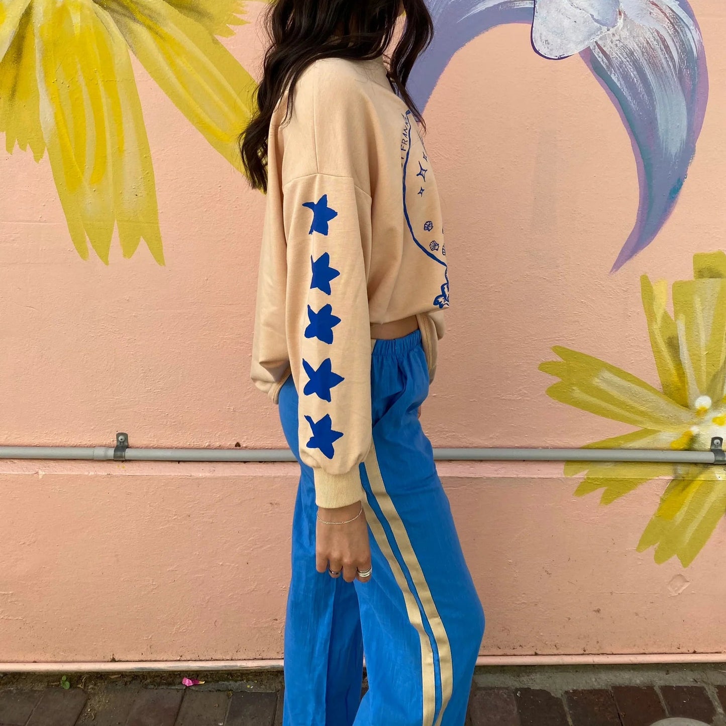 By Frankie - La Sirena Beige L/S Top