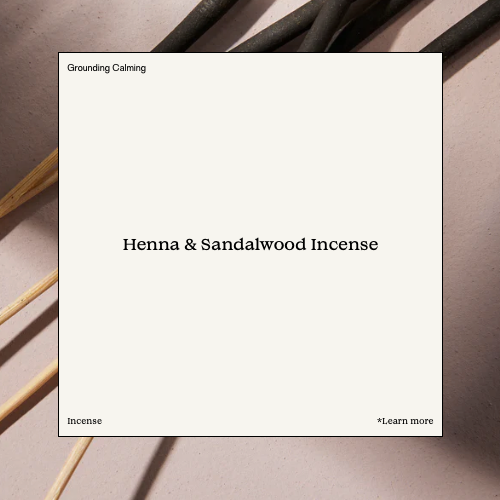 The Ayu - Henna & Sandalwood Incense