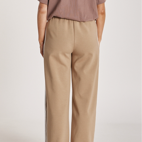 Feather & Noise - Noah Wide Pant Camel Stripe