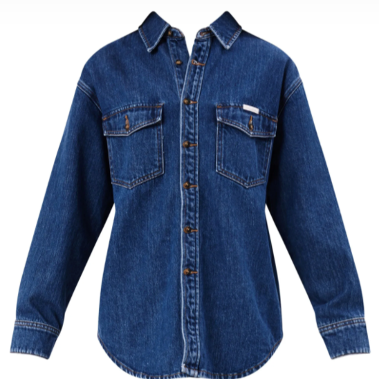 ROLLA'S - Classic Shacket - Ashley Blue