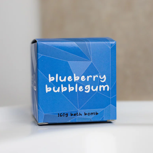 WILD EMERY - BLUEBERRY BUBBLEGUM CUBE BATH BOMB