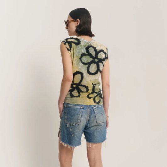 The Tales - Hand Dyed Hemp Flower Tank