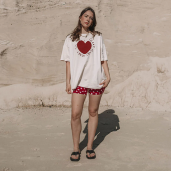 häll störe - Original Bike Pants | Heart Ruby Red