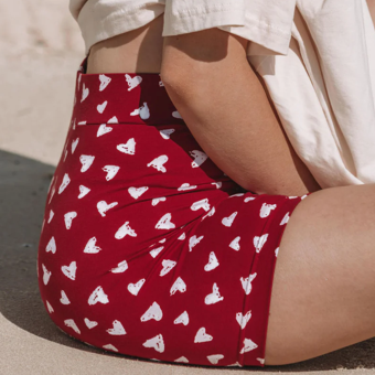 häll störe - Original Bike Pants | Heart Ruby Red