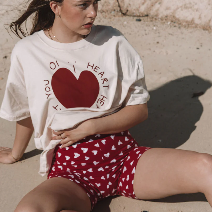 häll störe - Original Bike Pants | Heart Ruby Red
