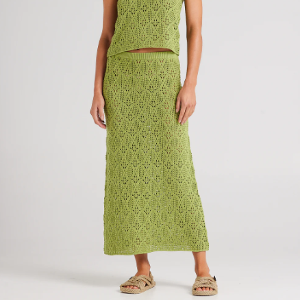 Poolside Paradiso - Messina Maxi Skirt - Daiquiri