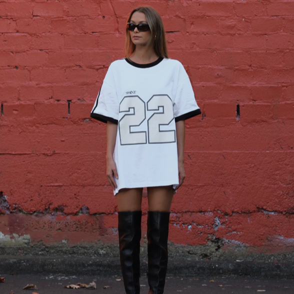 SSAINT - Twenty Two Tee White