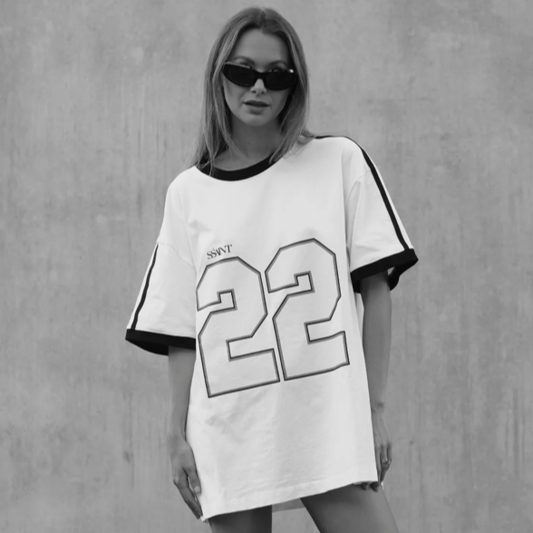 SSAINT - Twenty Two Tee White