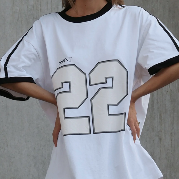 SSAINT - Twenty Two Tee White