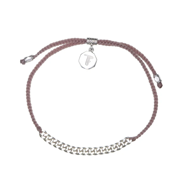 Tiger Frame - SIMPLE CHAIN & CORD BRACELET