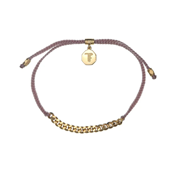 Tiger Frame - SIMPLE CHAIN & CORD BRACELET