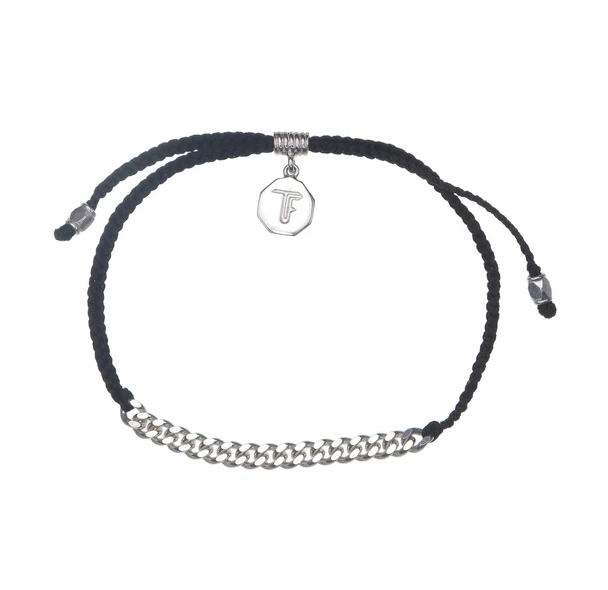 Tiger Frame - SIMPLE CHAIN & CORD BRACELET