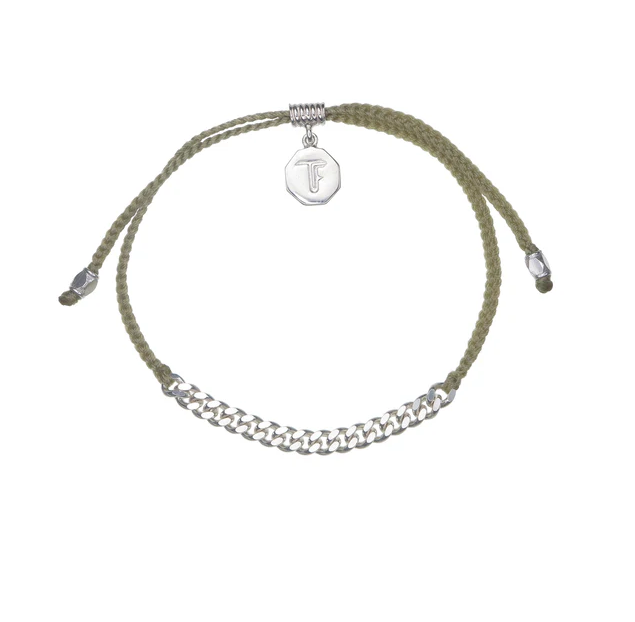 Tiger Frame - SIMPLE CHAIN & CORD BRACELET