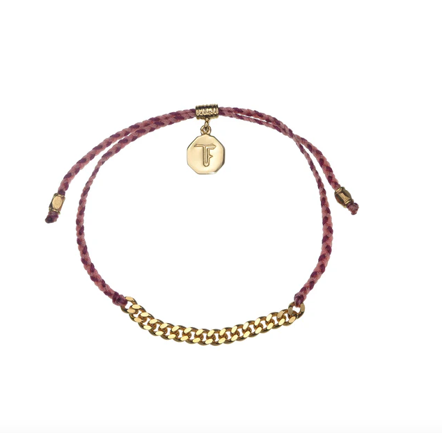 Tiger Frame - SIMPLE CHAIN & CORD BRACELET