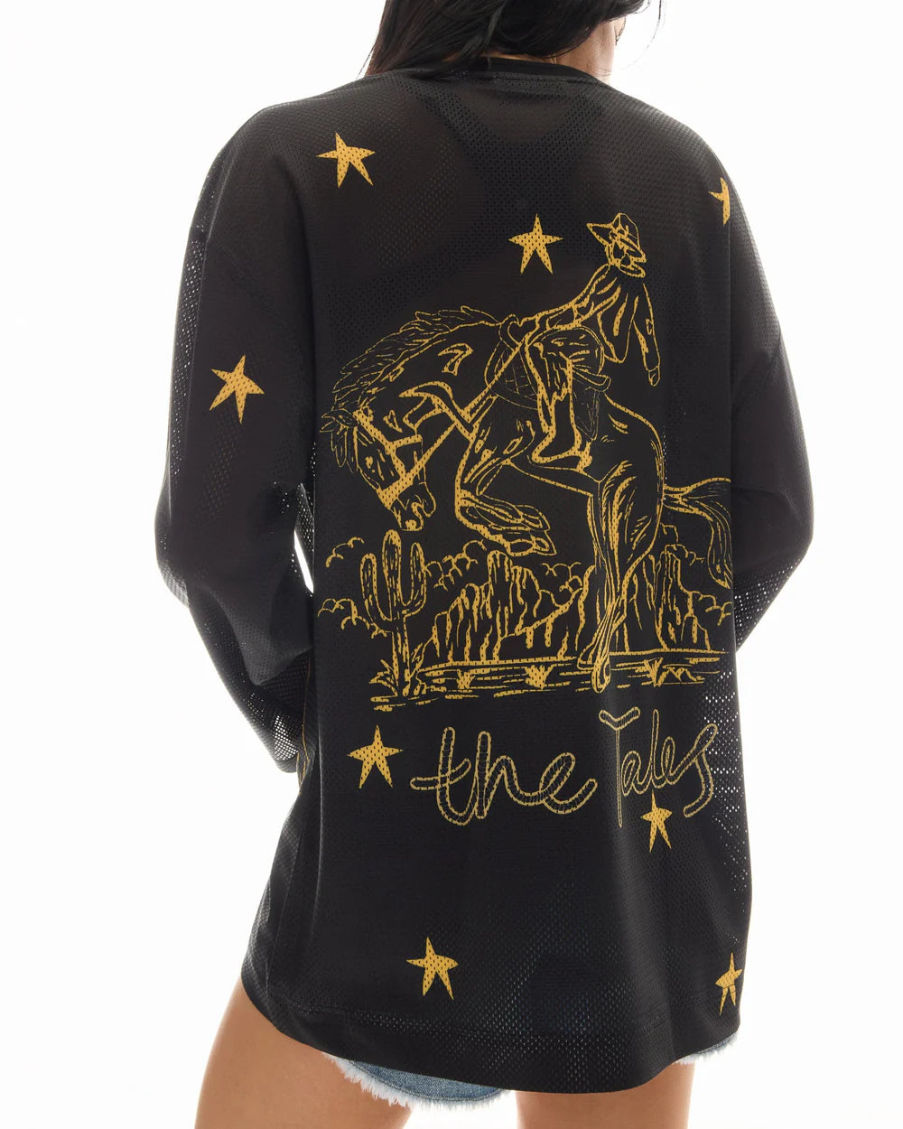 The Tales - Cowboy Long Sleeve Football Jersey