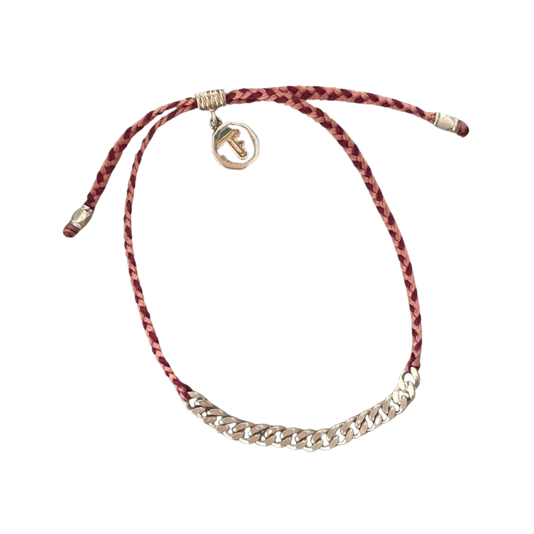 Tiger Frame - SIMPLE CHAIN & CORD BRACELET