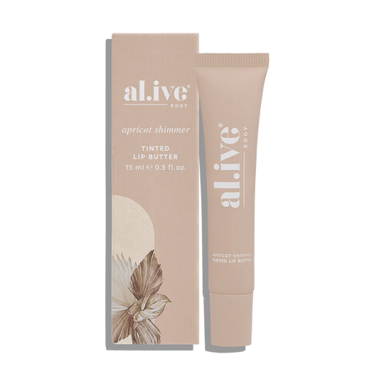 AL.IVE BODY - Tinted Lip Butter - Apricot Shimmer