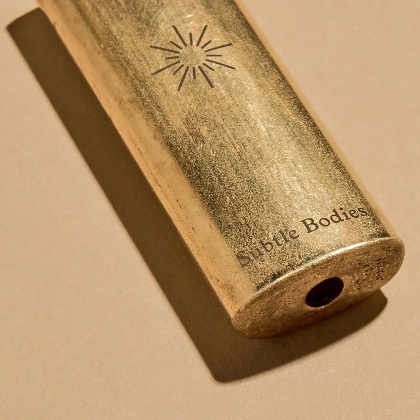 Subtle Bodies - Brass Lighter Case Unpolished