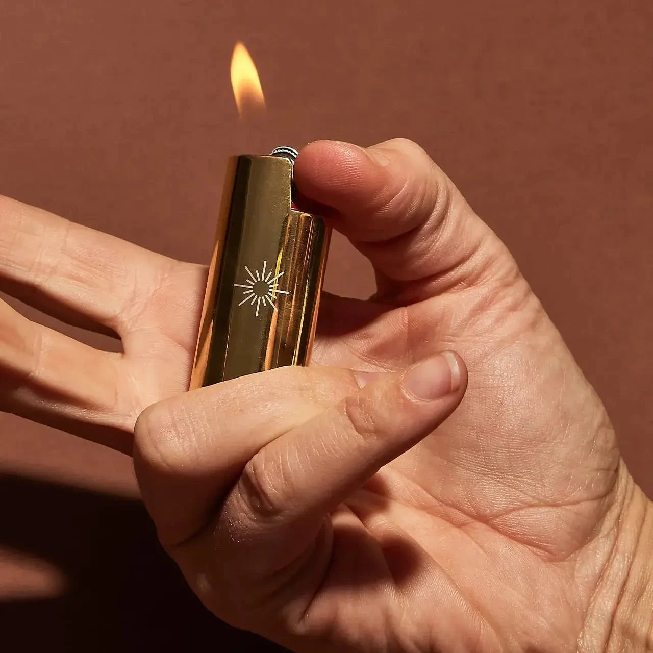 Subtle Bodies - Brass Lighter Case Polished